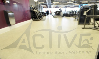 Entrance to the Gym at Newark Sport and Fitness Centre
