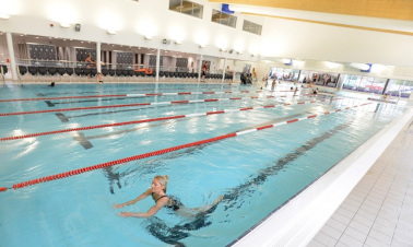 Main pool at Newark Sport and Fitness Centre