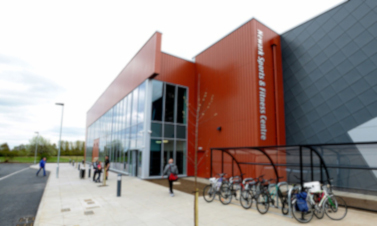 Newark Sport and Fitness Centre front entrance