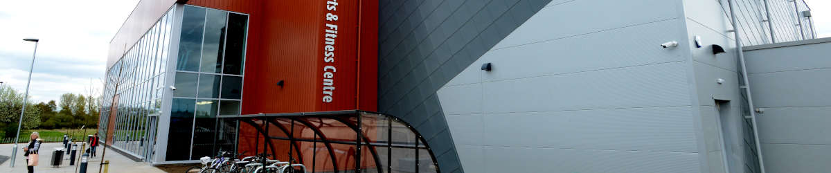 Newark Sport and Fitness Centre entrance