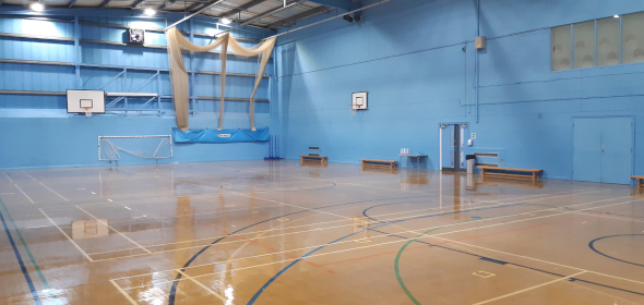 Sports Hall at Southwell Leisure Centre