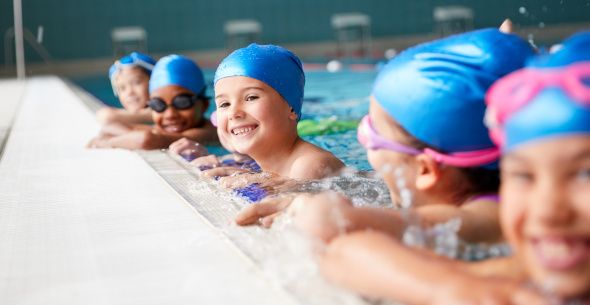 Children Swimming